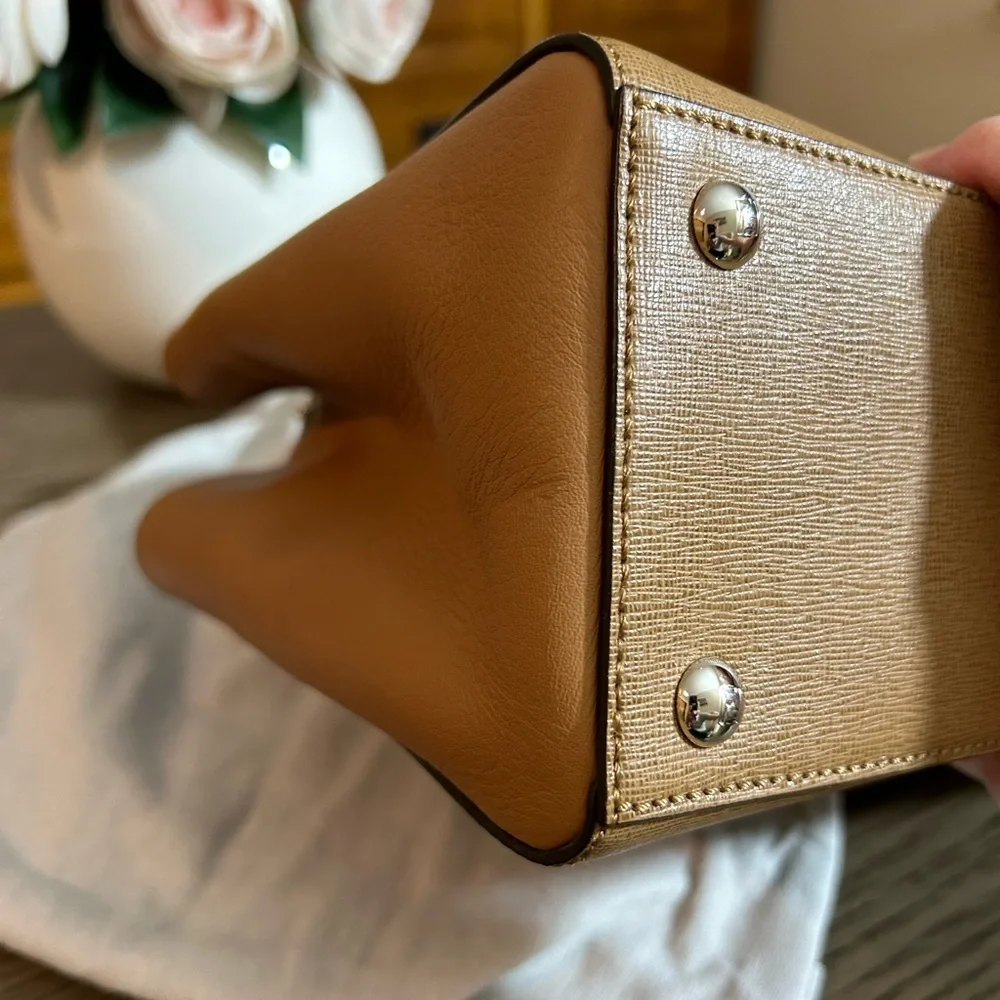 FENDI Petite 2Jours brown leather Tote - Picture 6 of 14